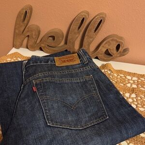 Levi's Indigo Denim loose fit Jeans